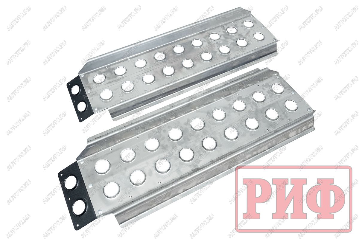 43 049 р. Сэнд-траки (аппарели) РИФ 118x48 см алюминиевые усиленные (2 шт.) РИФ rifst-120  с доставкой в г. Пермь
