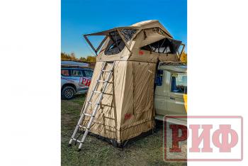 21 419 р. Тамбур к палатке РИФ Soft RT01-120, тент песочный РИФ rifan0112060000  с доставкой в г. Пермь. Увеличить фотографию 3