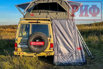 21 909 р. Тамбур к палатке РИФ Soft RT01-140, тент серый РИФ rifan0114080001  с доставкой в г. Пермь. Увеличить фотографию 5