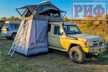 21 909 р. Тамбур к палатке РИФ Soft RT01-140, тент серый РИФ rifan0114080001  с доставкой в г. Пермь. Увеличить фотографию 13
