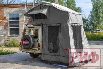 21 929 р. Тамбур к палатке РИФ Soft RT02-120, тент серый РИФ rifan0212080001  с доставкой в г. Пермь. Увеличить фотографию 4