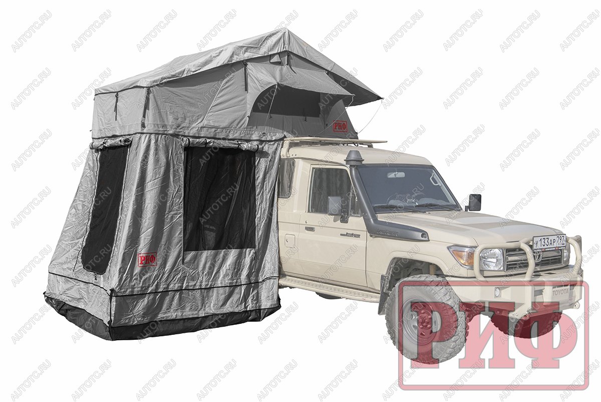 21 929 р. Тамбур к палатке РИФ Soft RT02-120, тент серый РИФ rifan0212080001  с доставкой в г. Пермь
