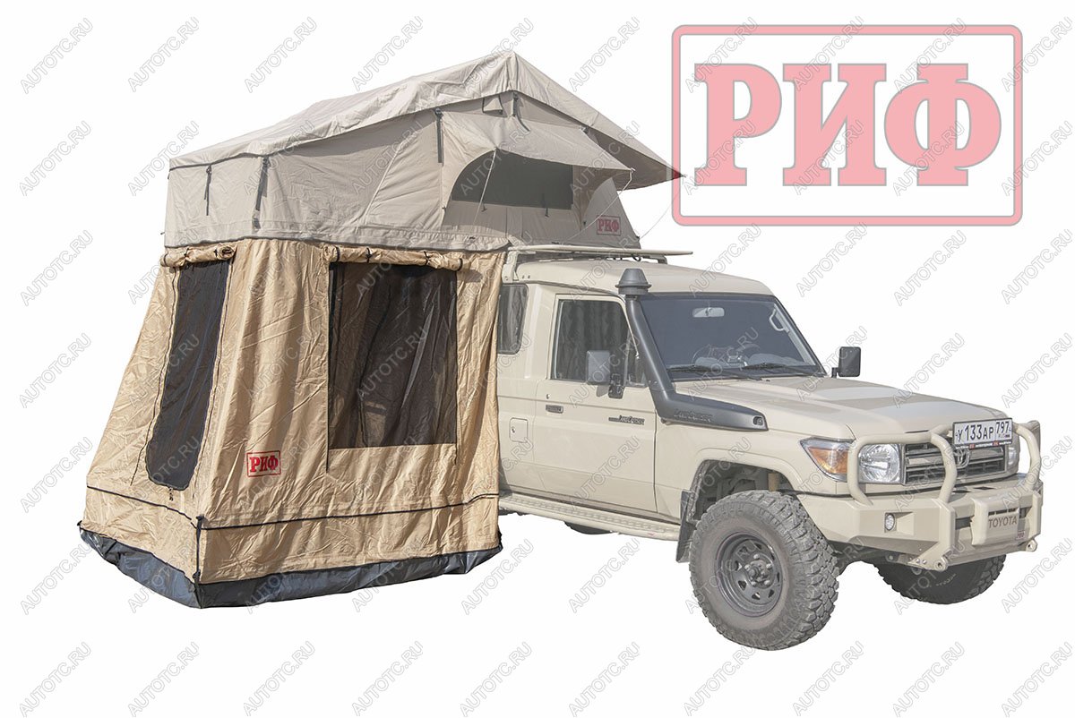22 839 р. Тамбур к палатке РИФ Soft RT02-140, тент песочный РИФ rifan0214060000  с доставкой в г. Пермь