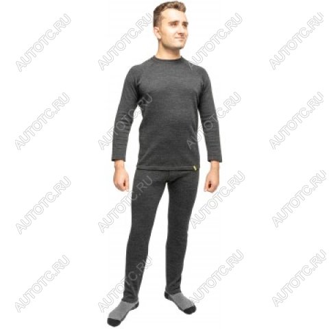 3 529 р. Термобелье комплект Helios Thermo-Merino, цв.темно-серый р.44-46164-168, M HELIOS 144618  с доставкой в г. Пермь