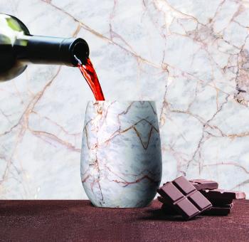 2 289 р. Термобокал IMPERIAL WINE, 270 мл, мрамор ASOBU viw2.22-marble  с доставкой в г. Пермь. Увеличить фотографию 3