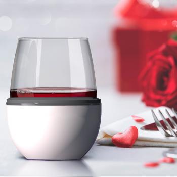 2 379 р. Термобокал для вина WINE KUZIE 440 мл, белый ASOBU stl24.01-white  с доставкой в г. Пермь. Увеличить фотографию 5