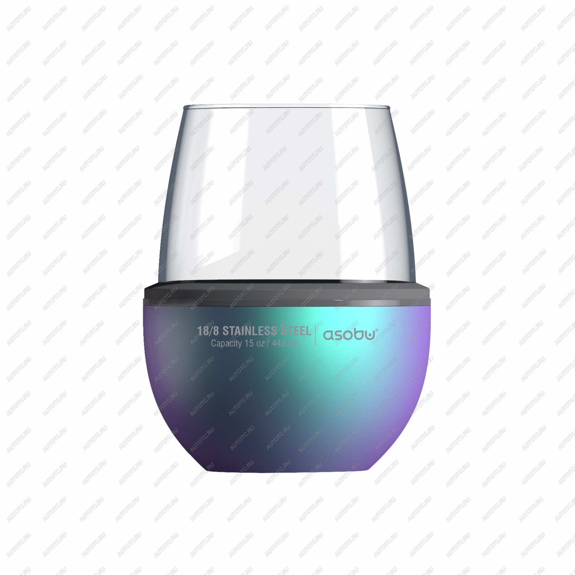 2 379 р. Термобокал для вина WINE KUZIE 440 мл, мультиколор ASOBU stl24.29  с доставкой в г. Пермь
