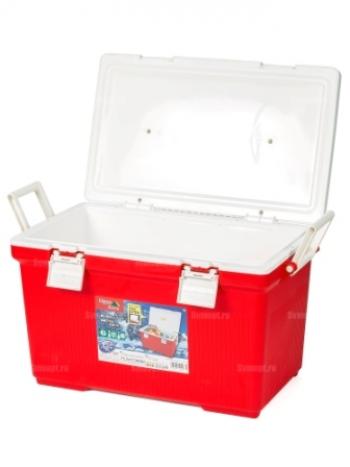 11 099 р. Термобокс IRIS Cooler Box CL-45, 45 литров, красныйбелый IRIS OHYAMA cl45r  с доставкой в г. Пермь. Увеличить фотографию 2