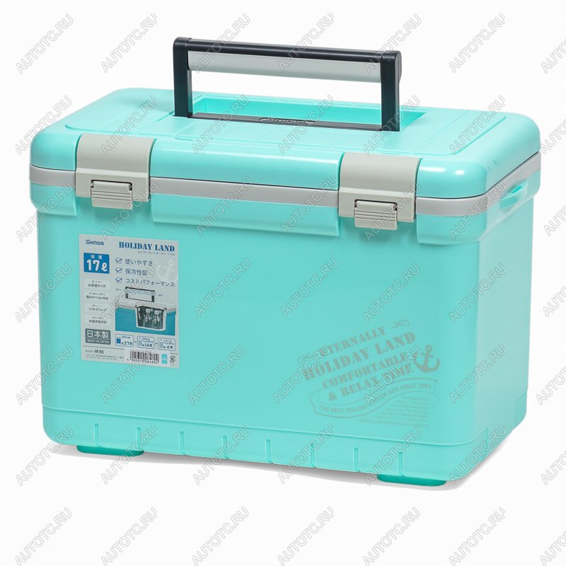 8 699 р. Термобокс SHINWA Holiday Land Cooler 17H синий SHINWA hlc-17h-bl  с доставкой в г. Пермь