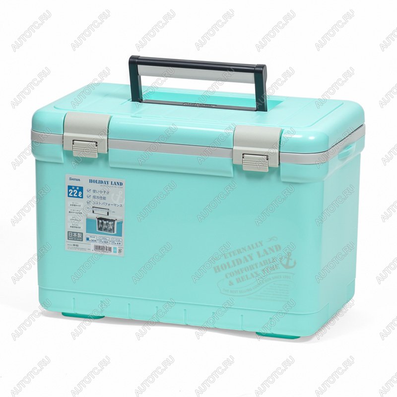 9 359 р. Термобокс SHINWA Holiday Land Cooler 22H синий SHINWA hlc-22h-bl  с доставкой в г. Пермь
