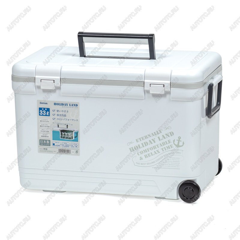 12 489 р. Термобокс SHINWA Holiday Land Cooler 33H белый SHINWA hlc-33h-w  с доставкой в г. Пермь