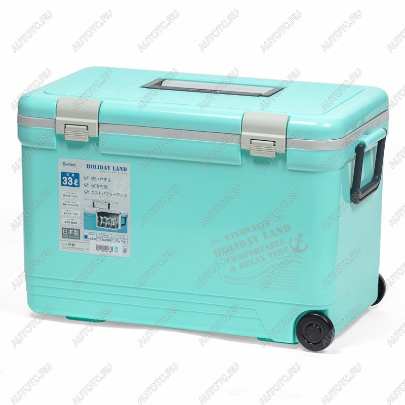 12 489 р. Термобокс SHINWA Holiday Land Cooler 33H синий SHINWA hlc-33h-bl  с доставкой в г. Пермь