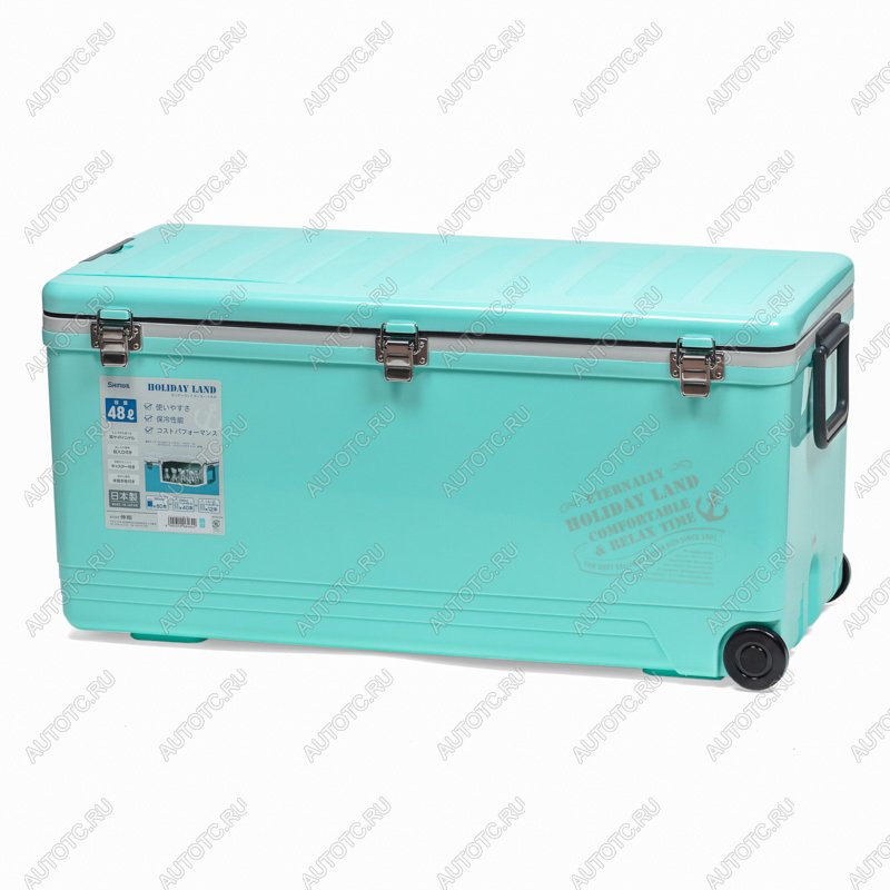 17 779 р. Термобокс SHINWA Holiday Land Cooler 48H синий SHINWA hlc-48h-bl  с доставкой в г. Пермь