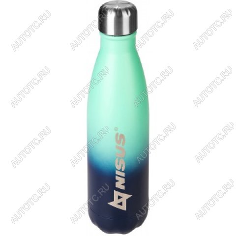 919 р. Термобутылка NISUS 500ML (зеленыйсиний) HELIOS n.tb-019-tb  с доставкой в г. Пермь
