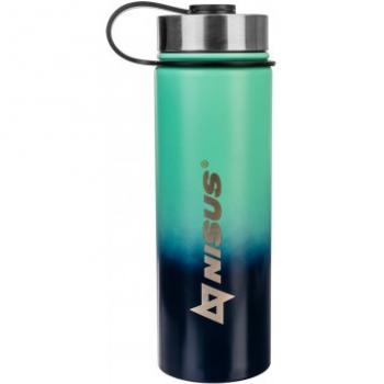1 269 р. Термобутылка NISUS 530ML три крышки (синийбирюзовый) HELIOS n.tb-022-tb  с доставкой в г. Пермь. Увеличить фотографию 4