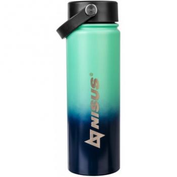 1 269 р. Термобутылка NISUS 530ML три крышки (синийбирюзовый) HELIOS n.tb-022-tb  с доставкой в г. Пермь. Увеличить фотографию 1
