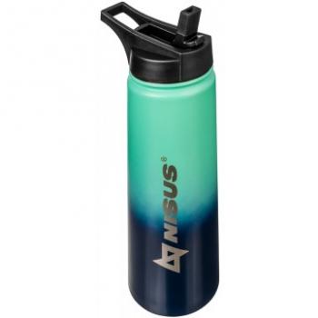 1 269 р. Термобутылка NISUS 530ML три крышки (синийбирюзовый) HELIOS n.tb-022-tb  с доставкой в г. Пермь. Увеличить фотографию 5