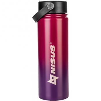 1 279 р. Термобутылка NISUS 530ML три крышки (фиолетовыйкрасный) HELIOS n.tb-022-rb  с доставкой в г. Пермь. Увеличить фотографию 1