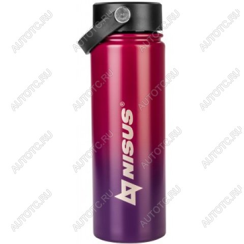 1 279 р. Термобутылка NISUS 530ML три крышки (фиолетовыйкрасный) HELIOS n.tb-022-rb  с доставкой в г. Пермь