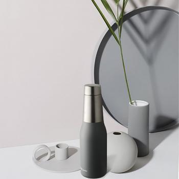 2 799 р. Термобутылка OASIS, 600 мл, серая ASOBU sbv23.14-gray  с доставкой в г. Пермь. Увеличить фотографию 3