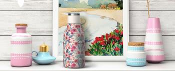 2 599 р. Термобутылка URBAN, 460 мл, цветы ASOBU sbv24.21-floral  с доставкой в г. Пермь. Увеличить фотографию 5
