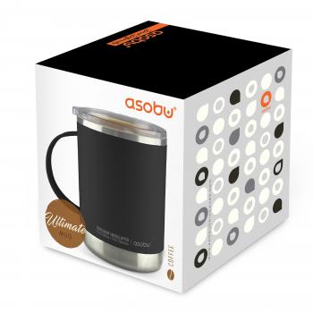 2 599 р. Термокружка ULTIMATE, 360 мл, черная ASOBU sm30.06-black  с доставкой в г. Пермь. Увеличить фотографию 8