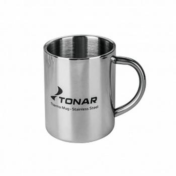 629 р. Термокружка ТОНАР 300ML металлическая ТОНАР t.tk-001-300  с доставкой в г. Пермь. Увеличить фотографию 1