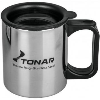 489 р. Термокружка ТОНАР 350ML с пластиковой крышкой ТОНАР t.tk-047-350  с доставкой в г. Пермь. Увеличить фотографию 1
