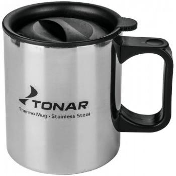 669 р. Термокружка ТОНАР 450ML с пластиковой крышкой ТОНАР t.tk-047-450  с доставкой в г. Пермь. Увеличить фотографию 1