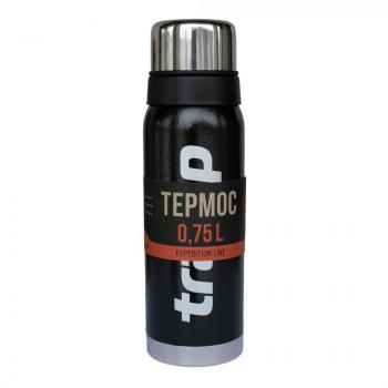 1 749 р. Термос TRAMP Expedition line 0,75 л., Черный TRAMP trc-031-9009  с доставкой в г. Пермь. Увеличить фотографию 1