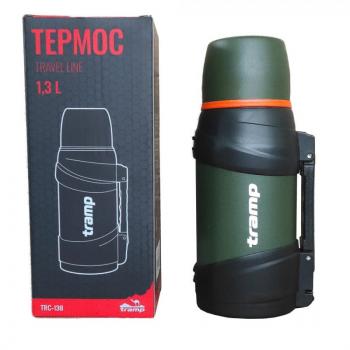 2 289 р. Термос TRAMP Travel 1,3л. Оливковый TRAMP trc-138-6050  с доставкой в г. Пермь. Увеличить фотографию 2