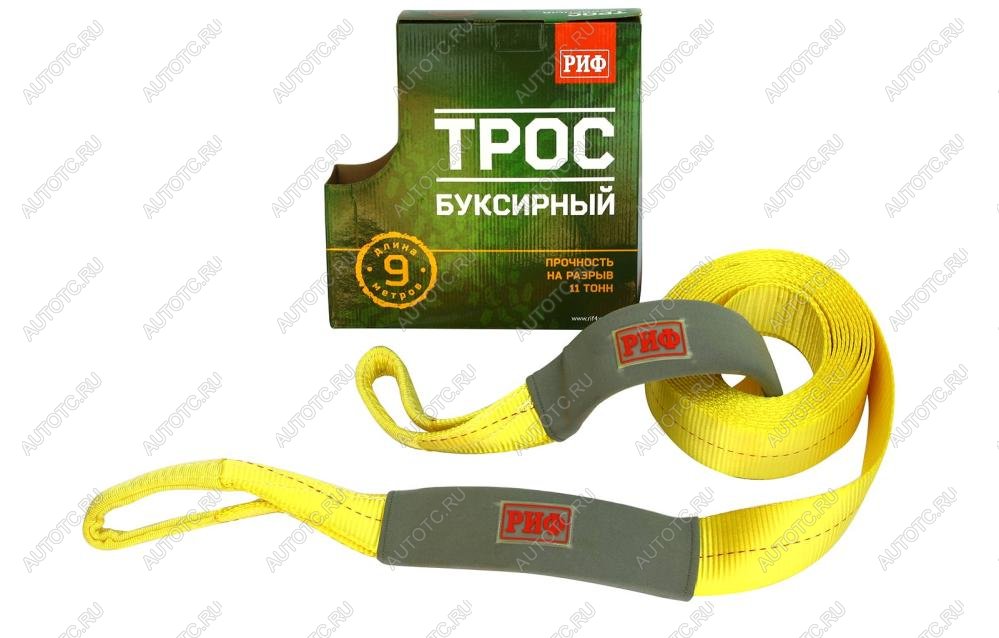 3 439 р. Трос буксировочный РИФ 11 т9 м (75 мм) РИФ str11-9  с доставкой в г. Пермь