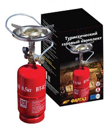 4 009 р. Туристический газовый комплект (Баллон 1,2 л + газовая горелка) Grotkuv (РП) GZWM lpg-set1  с доставкой в г. Пермь. Увеличить фотографию 1