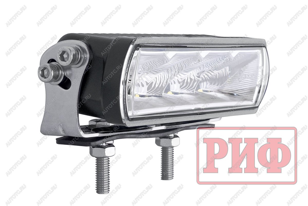7 619 р. Фары светодиодные водительского света РИФ 161 мм 20W с проводкой (2 шт.) РИФ b0205  с доставкой в г. Пермь