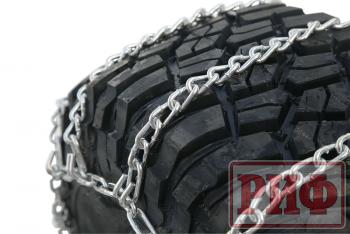 5 499 р. Цепи противоскольжения РИФ Грузовик"лесенка" 25 мм, 12.00xR20, 13.00R22,5 (к-т 2 шт.) РИФ rif18-0-0002255  с доставкой в г. Пермь. Увеличить фотографию 1