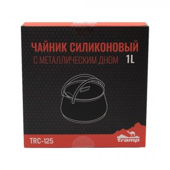 2 289 р. Чайник Tramp складной силиконовый 1 л (оливковый) TRAMP trc-125-gr  с доставкой в г. Пермь. Увеличить фотографию 6