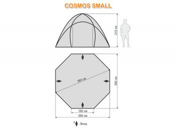 41 849 р. Шатер автомат Maverick Cosmos small khaki (хакижелто-горчичный) Maverick Tent m-km-010  с доставкой в г. Пермь. Увеличить фотографию 3