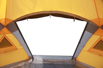 56 999 р. Шатер автомат Maverick Cosmos Thermal - под отопление (желто-серый) Maverick Tent m-t-yg-010  с доставкой в г. Пермь. Увеличить фотографию 7
