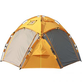 56 999 р. Шатер автомат Maverick Cosmos Thermal - под отопление (желто-серый) Maverick Tent m-t-yg-010  с доставкой в г. Пермь. Увеличить фотографию 6
