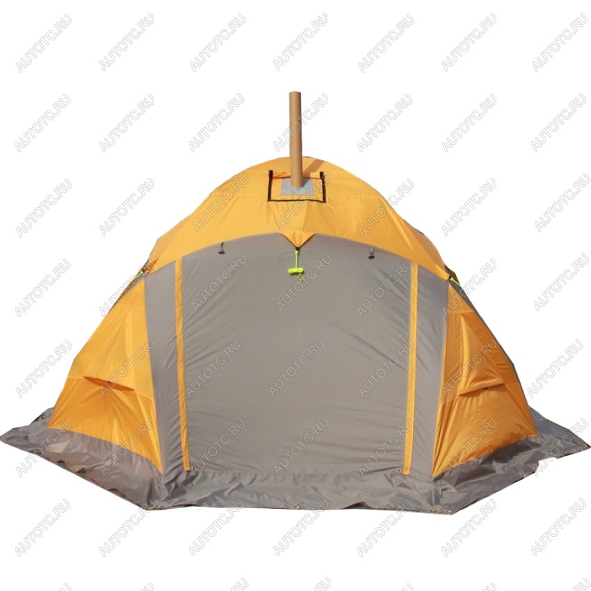 56 999 р. Шатер автомат Maverick Cosmos Thermal - под отопление (желто-серый) Maverick Tent m-t-yg-010  с доставкой в г. Пермь
