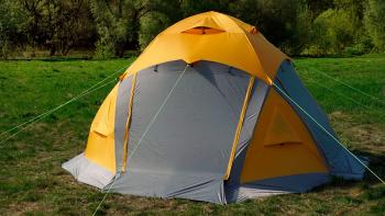 56 999 р. Шатер автомат Maverick Cosmos Thermal - под отопление (желто-серый) Maverick Tent m-t-yg-010  с доставкой в г. Пермь. Увеличить фотографию 14