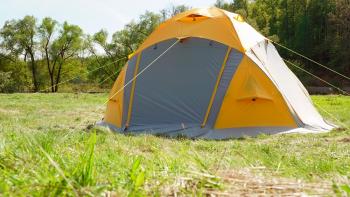 56 999 р. Шатер автомат Maverick Cosmos Thermal - под отопление (желто-серый) Maverick Tent m-t-yg-010  с доставкой в г. Пермь. Увеличить фотографию 10