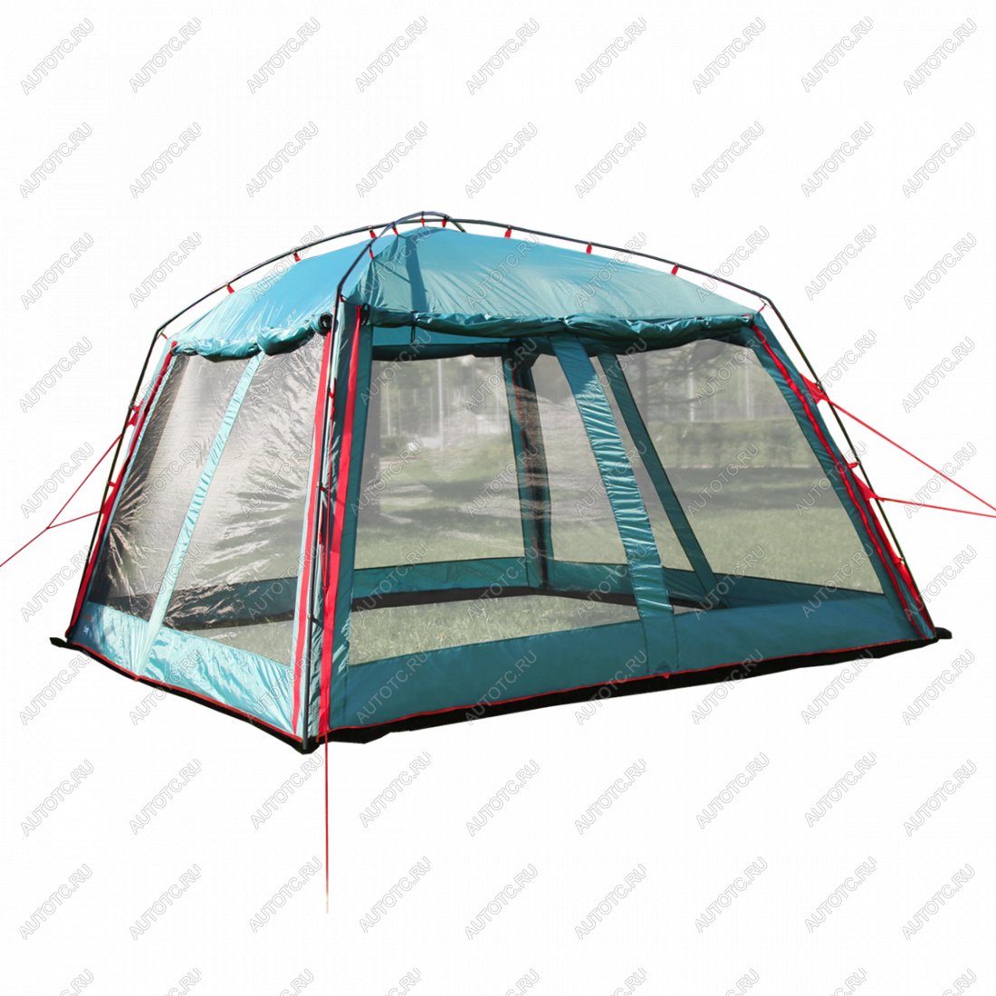24 739 р. Шатер-палатка BTrace Camp (Зеленыйкрасный) BTrace t0465  с доставкой в г. Пермь