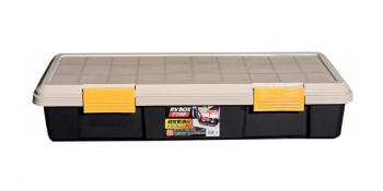2 679 р. Ящик экспедиционный IRIS RV BOX 770F, 22 литра, ORCHERBLACK, 77x32x15,5 см. IRIS OHYAMA rv770fo  с доставкой в г. Пермь. Увеличить фотографию 1
