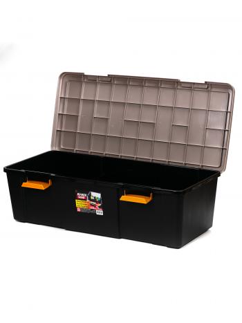 5 399 р. Ящик экспедиционный IRIS RV BOX 900D ORCHERBLACK 60 л 90x40x28 см IRIS OHYAMA rv900do  с доставкой в г. Пермь. Увеличить фотографию 2