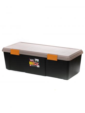 5 399 р. Ящик экспедиционный IRIS RV BOX 900D ORCHERBLACK 60 л 90x40x28 см IRIS OHYAMA rv900do  с доставкой в г. Пермь. Увеличить фотографию 1