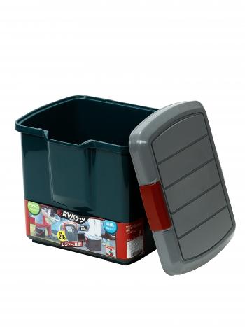 3 529 р. Ящик экспедиционный IRIS RV BOX Bucket 25B, 20 л 41x31x32 см IRIS OHYAMA bucket25b  с доставкой в г. Пермь. Увеличить фотографию 2