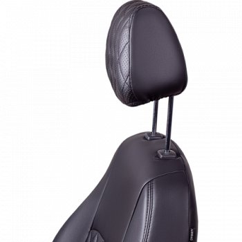 7 199 р. Комплект чехлов сидений (РЗС 60/40 3Г Илана+Орегон) Турин РОМБ Lord Autofashion  Chery Tiggo 4 (2017-2020) дорестайлинг (черный, вставка черная, строчка черная)  с доставкой в г. Пермь. Увеличить фотографию 3