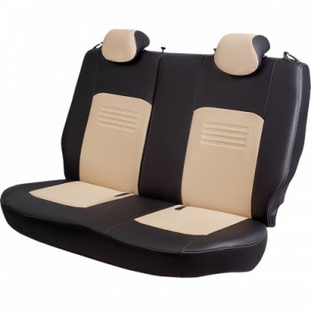 8 549 р. Комплект чехлов для сидений (РЗС 60/40, 3Г Илана+Орегон) ТУРИН Lord Autofashion  Chery Tiggo 5  (T21) (2017-2020) рестайлинг (черный, вставка бежевая, строчка бежевая)  с доставкой в г. Пермь. Увеличить фотографию 6
