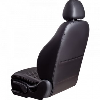 9 449 р.  Комплект чехлов сидений (Экокожа ИЛАНА+ОРЕГОН)  Chevrolet Aveo T250 хэтчбек 5 дв рестайлинг (2006-2011) (Черный+бежевый)  с доставкой в г. Пермь. Увеличить фотографию 5